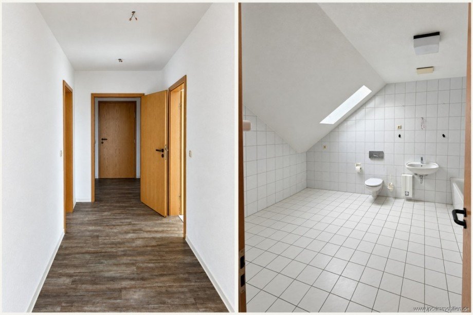 Flur + Bad Etagenwohnung Wolmirstedt