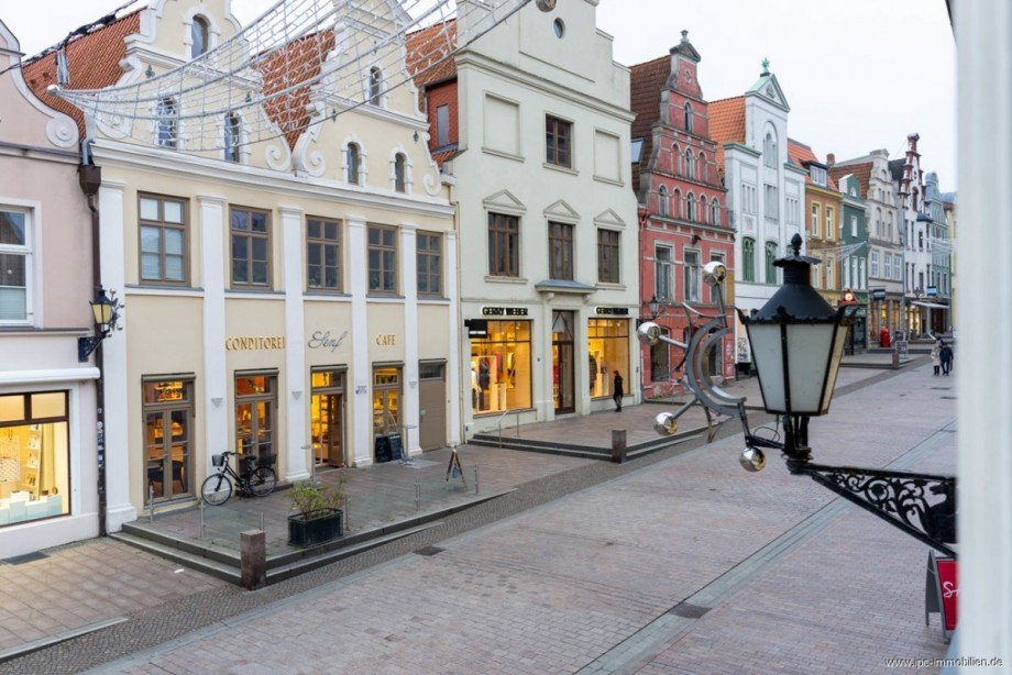Ausblick Etagenwohnung Wismar
