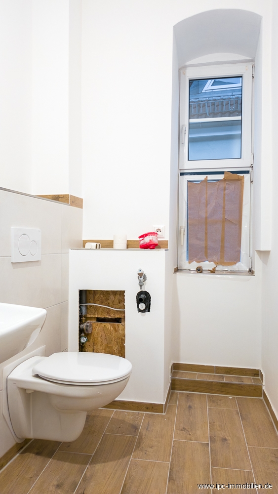 Badezimmer Etagenwohnung Wismar