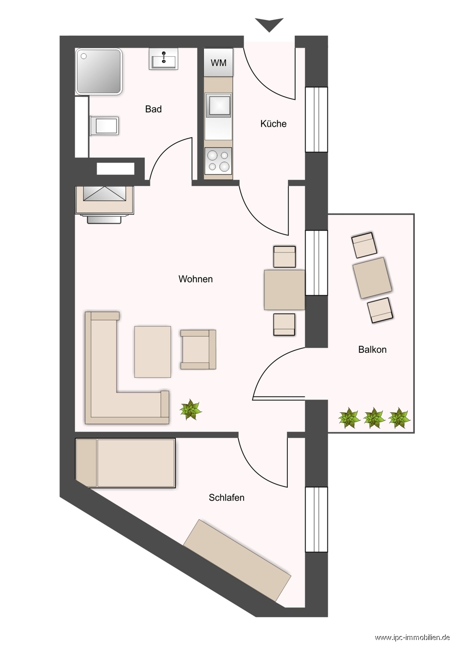Grundriss Etagenwohnung Magdeburg