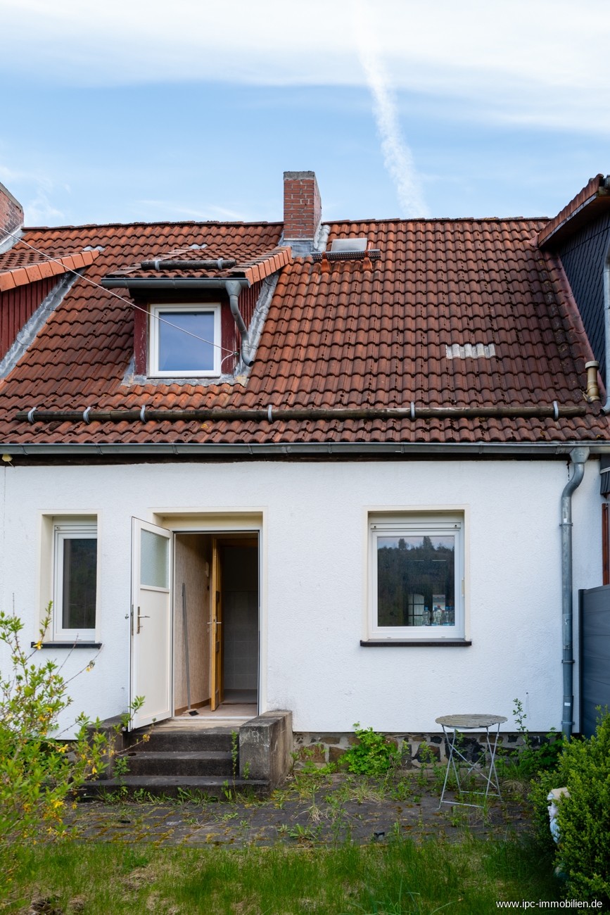 Gartenansicht Reihenmittelhaus R�beland