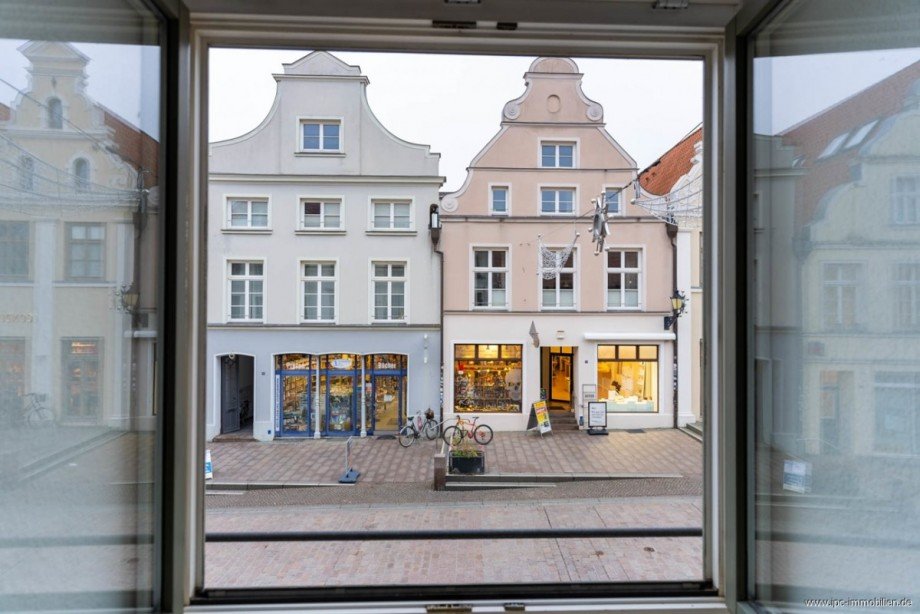 Ausblick Etagenwohnung Wismar