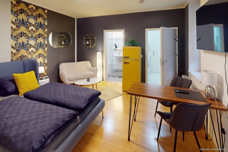 Wohn/ Schlafbereich Etagenwohnung Magdeburg