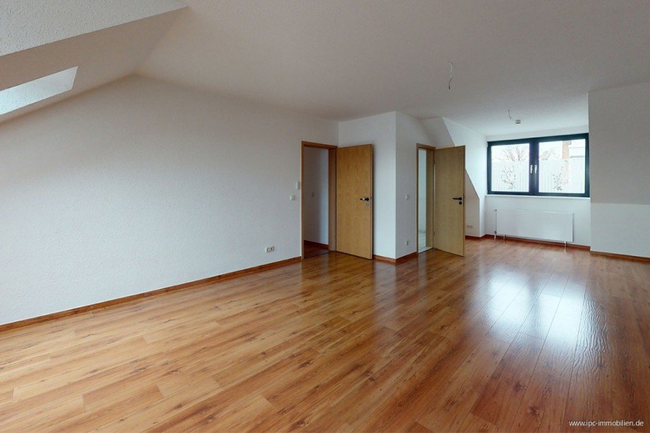 Wohnzimmer Dachgeschosswohnung Wolmirstedt