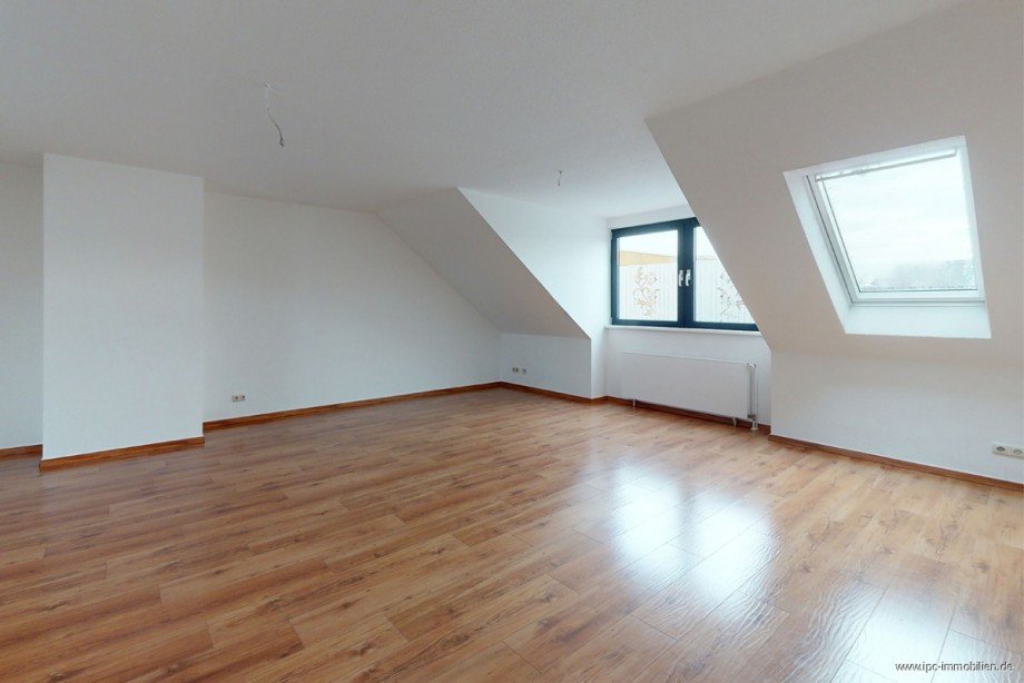 Wohnzimmer Dachgeschosswohnung Wolmirstedt