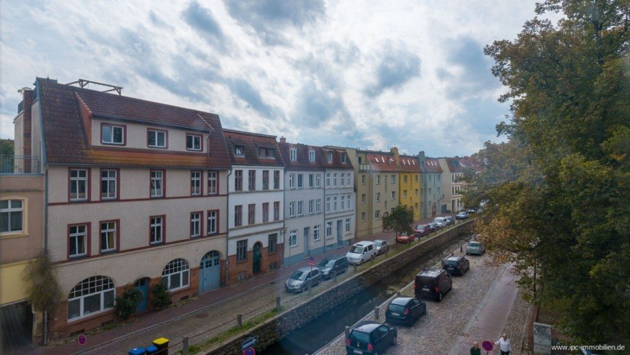 Ausblick Etagenwohnung Wismar