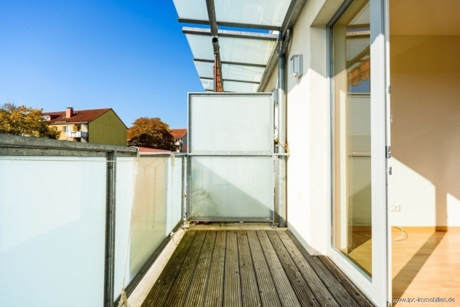 Balkon - Beispielwohnung Etagenwohnung Wismar