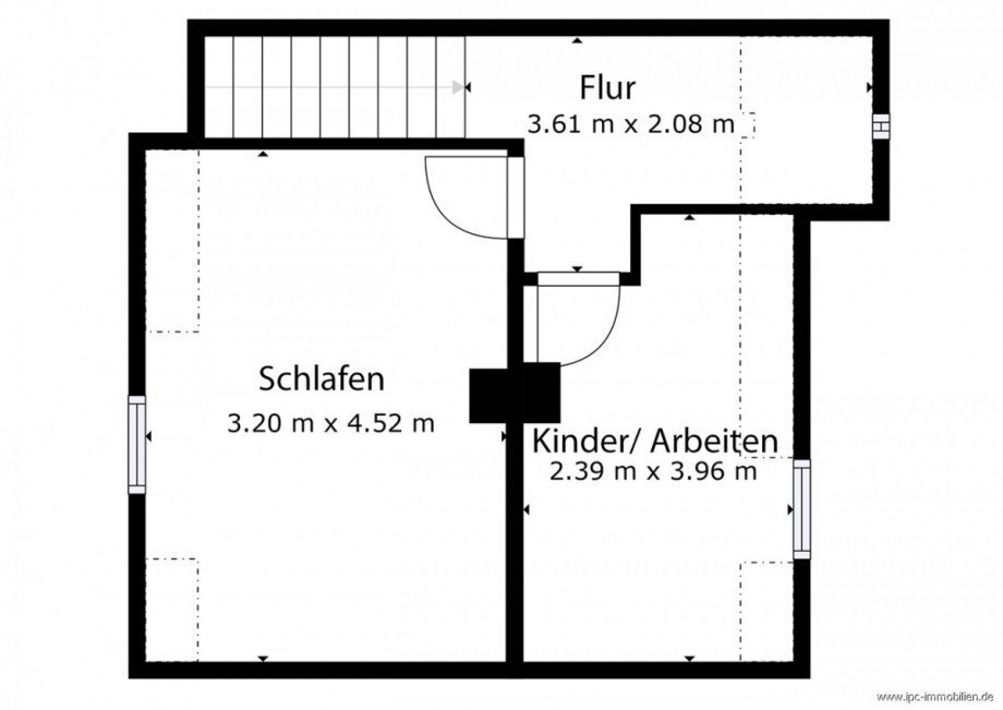 Obergeschoss Reihenmittelhaus R�beland
