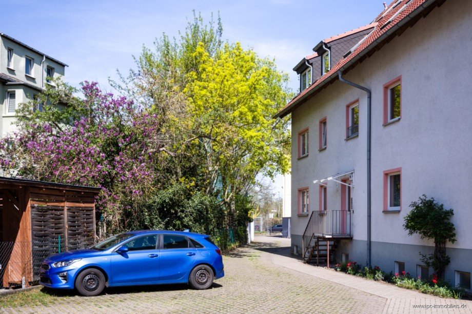 Hausansicht Etagenwohnung Sch�nebeck